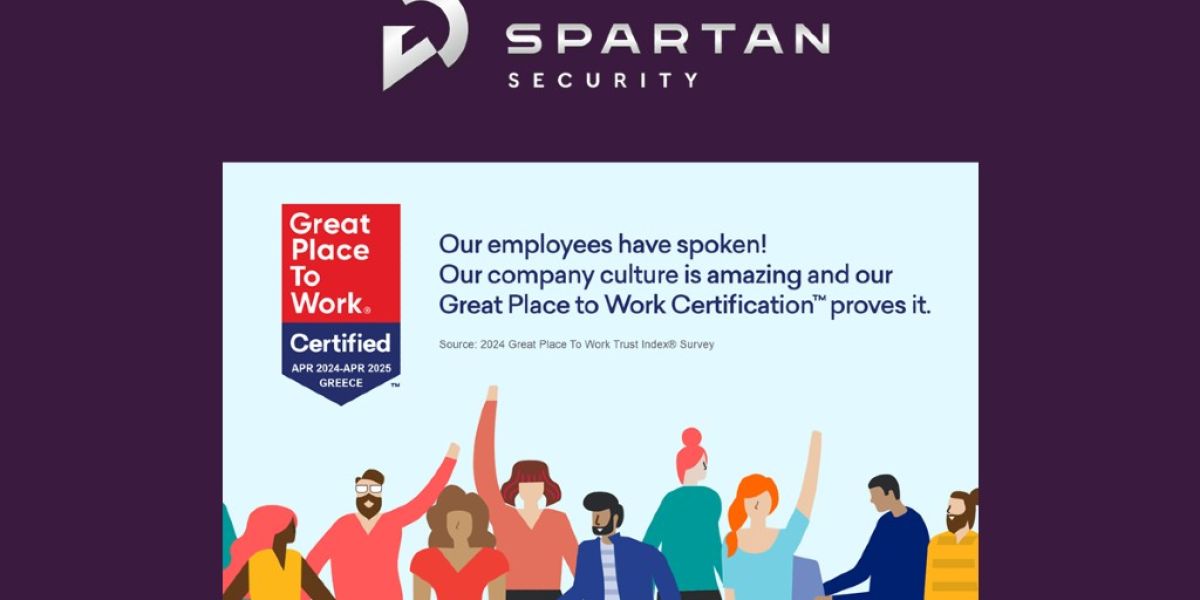 Η Spartan Security Αναδεικνύεται ως Κορυφαίος Χώρος Εργασίας!