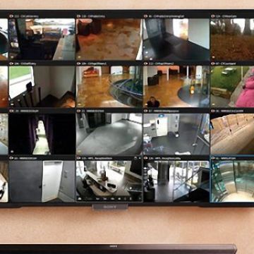 Μετάδοση εικόνας CCTV σε οικιακές τηλεοράσεις