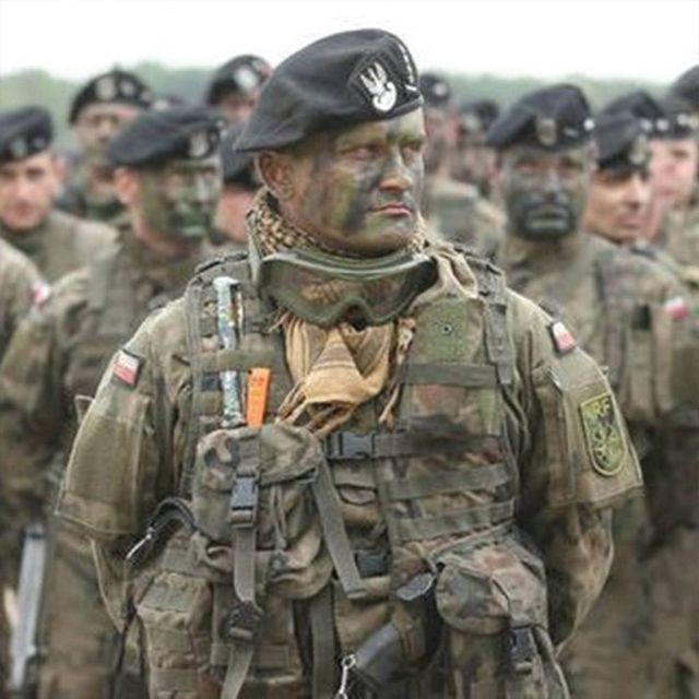 Πολωνικός στρατός στα σύνορα με Ρωσία