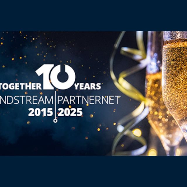 PartnerNET και Grandstream γιορτάζουν 10 χρόνια συνεργασίας