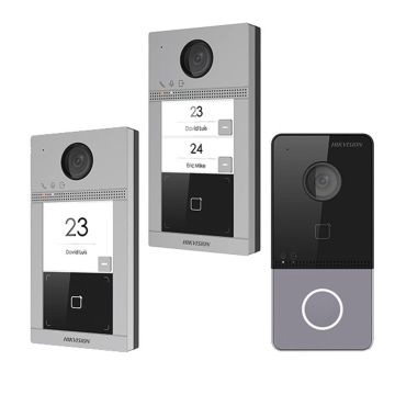 Νέες μπουτονιέρες για το Modular IP Intercom 2ης γενιάς της HIKVISION