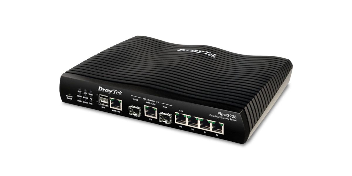 LEXIS: Παρουσιάζει τον Vigor2928 της DrayTek με 10GbE και πλήρη συμμόρφωση NIS 2