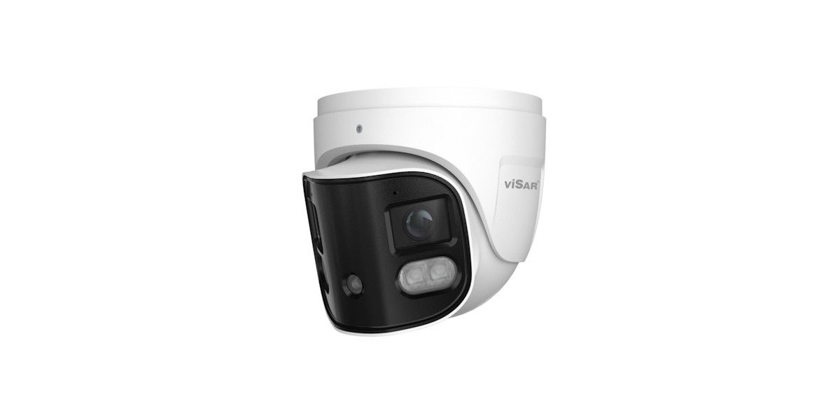 Visar VSC IPT8PNDe3b-AL: IP κάμερα 8MP με διπλό αισθητήρα για πανοραμική επιτήρηση