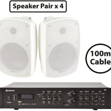 Adastra 300.126UK: Ολοκληρωμένο πακέτο ενισχυτή και ηχείων