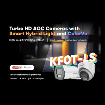 Hikvision Smart Hybrid Light κάμερες με ColorVu