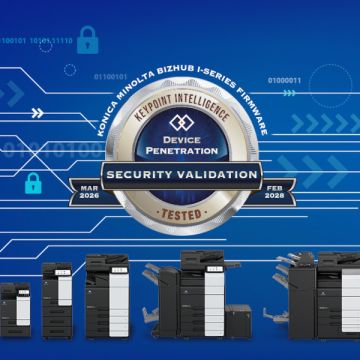 Konica Minolta: Έλαβε το το Keypoint Intelligence Security Validation Seal στις δοκιμές διείσδυσης συσκευών