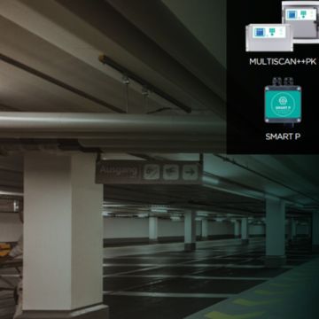 Sensitron Multiscan++ PK: Πίνακας ανίχνευσης αερίων για χώρους στάθμευσης