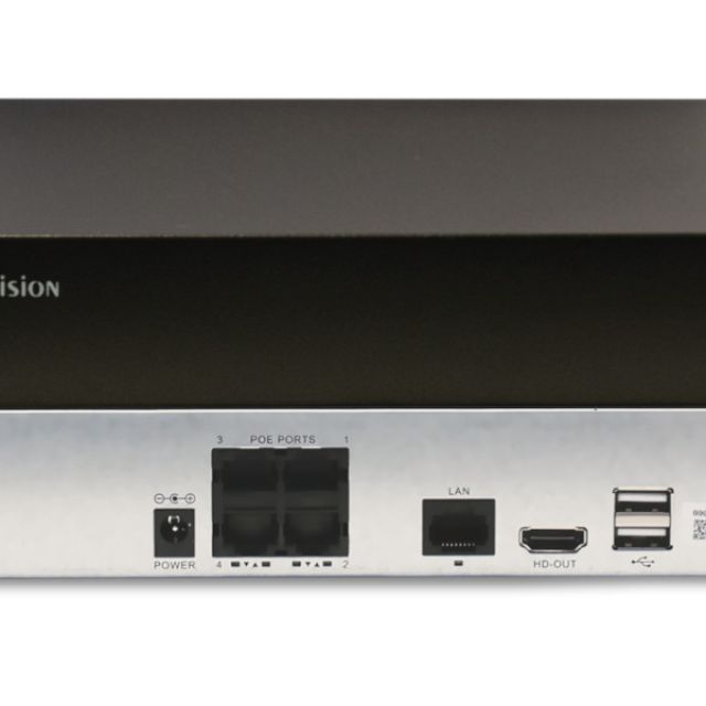 Xvision HV-2109NCN-4P-E: NVR με 9CH 8MP και 4CH PoE για αξιόπιστη και γρήγορη εγκατάσταση