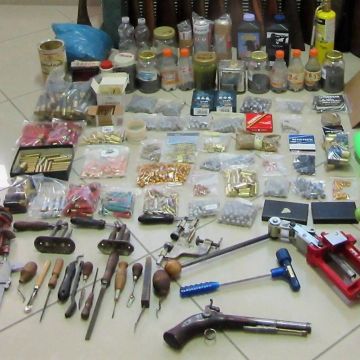 Παράνομο εργαστήριο παραποίησης κυνηγετικών όπλων