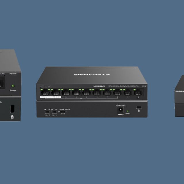 Microlink: Καλύψτε τις ανάγκες της επιχείρησης σας με τη νέα σειρά PoE+ Switch από την MERCUSYS και την TP-LINK