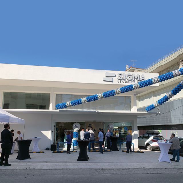 SIGMA SECURITY – Εγκαίνια του νέου καταστήματος της εταιρείας στο Περιστέρι