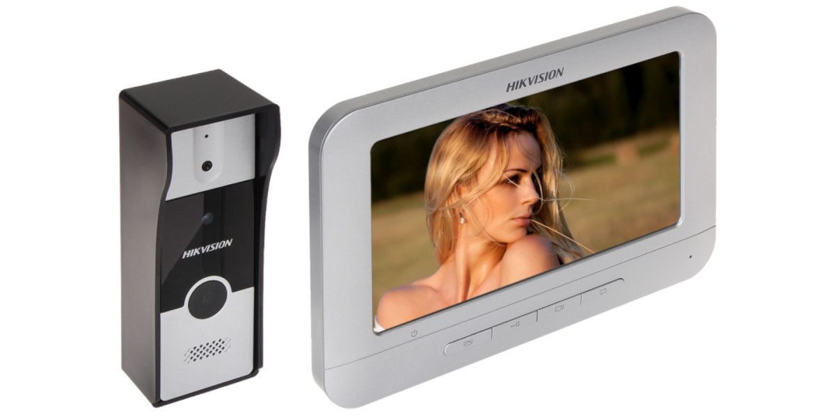 Hikvision DS-KIS202T: Αναλογικό kit θυροτηλεόρασης κατάλληλο για μονοκατοικίες