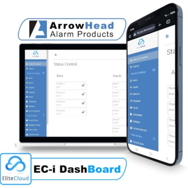 ArrowHead EliteControl EC-i DashBoard: Πλατφόρμα ελέγχου & προγραμματισμού του EC-i ArrowHead