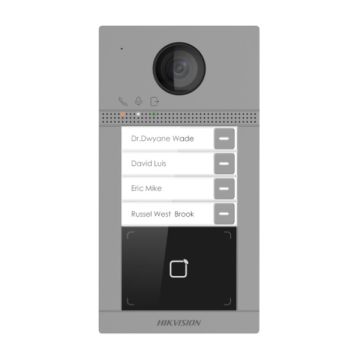 Hikvision DS-KV8413-WME1: Wi-Fi μεταλλική μπουτονιέρα με προστασία IP65 και ανάλυση 2MP