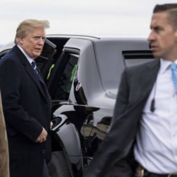 Οδηγός στην αυτοκινητοπομπή του Τραμπ μετέφερε όπλο