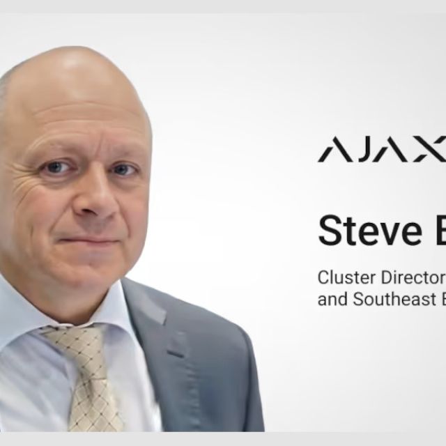 Ajax Systems: Διόρισε τον Steve Batt ως Cluster Director για την Ανατολική και Νοτιοανατολική Ευρώπη