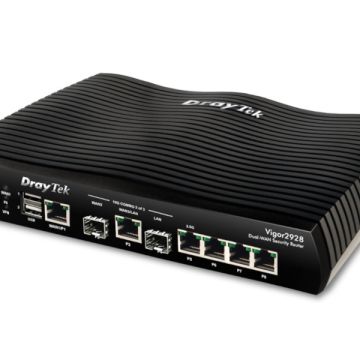 LEXIS: Παρουσιάζει τον Vigor2928 της DrayTek με 10GbE και πλήρη συμμόρφωση NIS 2
