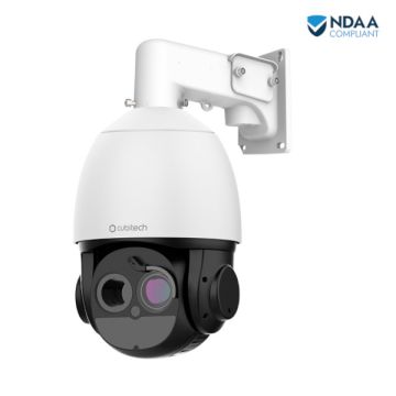 Cubitech CB-BPI4015C: Θερμική bispectral PTZ κάμερα για κρίσιμες υποδομές