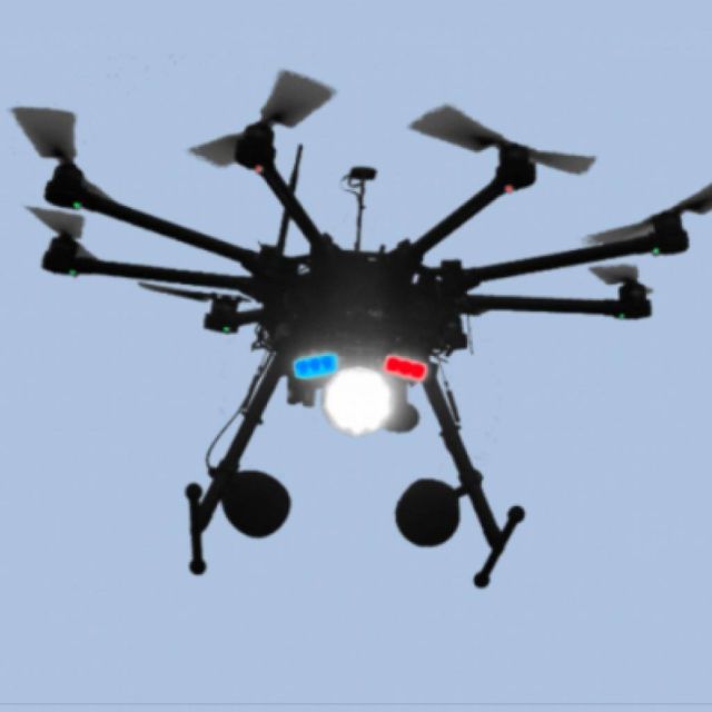 Ιπτάμενα drones σε ρόλο «σεκιούριτι»
