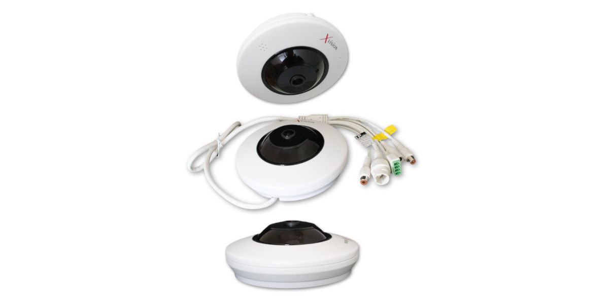 Xvision HV-4002MF15IP11: Πανοραμική κάμερα με απόλυτη ευκρίνεια 360°και ευκολία εγκατάστασης