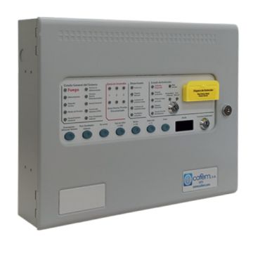 Cofem CLVR-03XT: Πίνακας πυρανίχνευσης τριών ζωνών με λειτουργία κατάσβεσης