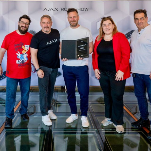 Η KEEPER Group τιμήθηκε από την Ajax Systems
