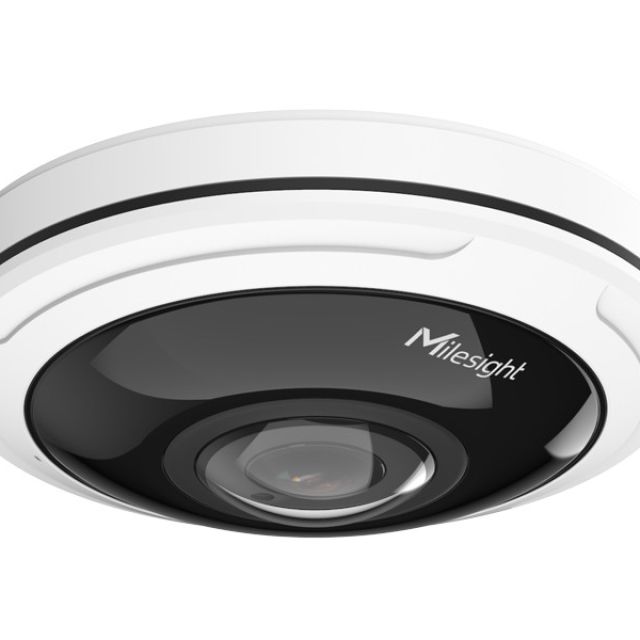 Milesight MS-C8274-PA: IP Fisheye κάμερα οροφής στα 4Κ με AI λειτουργίες