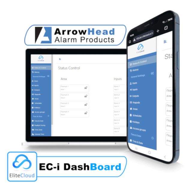 ArrowHead EliteControl EC-i DashBoard: Πλατφόρμα ελέγχου & προγραμματισμού για EC-i ArrowHead