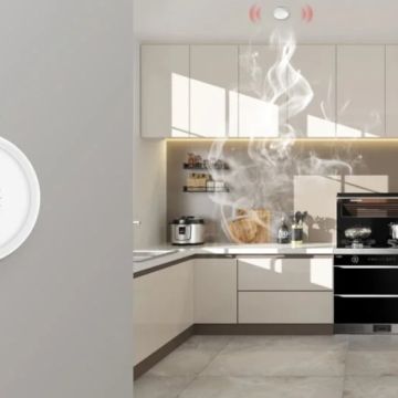 RoomBanker Smoke Detector: Ασύρματος φωτοηλεκτρικός ανιχνευτής καπνού με RBF ή Zigbee 3.0