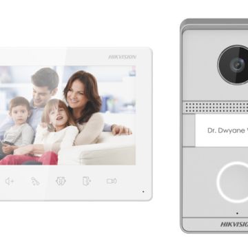 Hikvision DS-KIS101-P/Surface: Kit αναλογικής θυροτηλεόρασης 2 καλωδίων