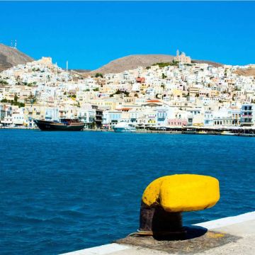 Υπογραφή σύμβασης για τα συστήματα ασφαλείας λιμενικών εγκαταστάσεων Σύρου