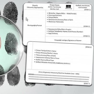 Ματαιώθηκε ο διαγωνισμός για τις νέες ταυτότητες