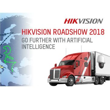 Με επιτυχία τέλειωσε τη δημοφιλές A.I Roadshow της Hikvision