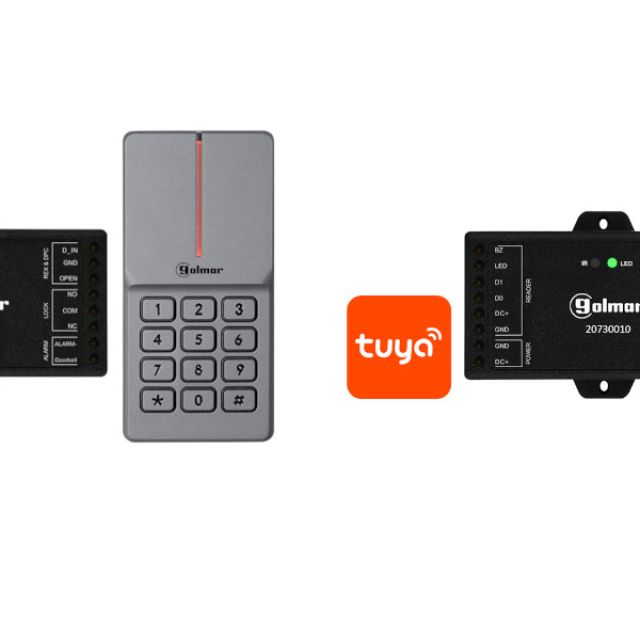 Golmar KIT-KEYBUSW & KIT-BLESW: Απαραβίαστα συστήματα ελέγχου πρόσβασης
