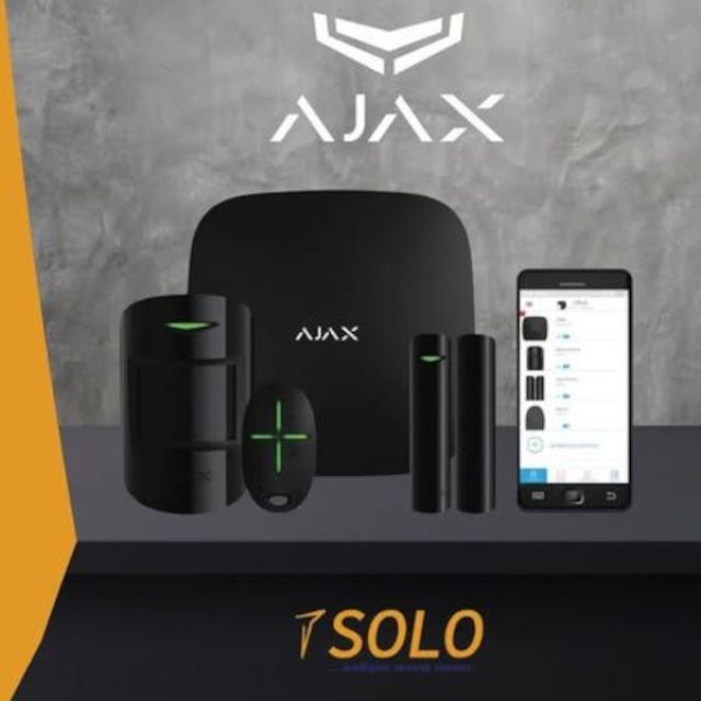Η Solo Security επίσημος μεταπωλητής της Ajax Systems