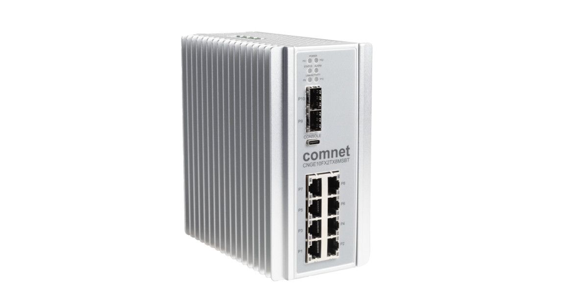 Comnet: Άμεση μεταφορά δικτύου και ρεύματος με το CNGE10FX2TX8MSB από την Simon Technologies