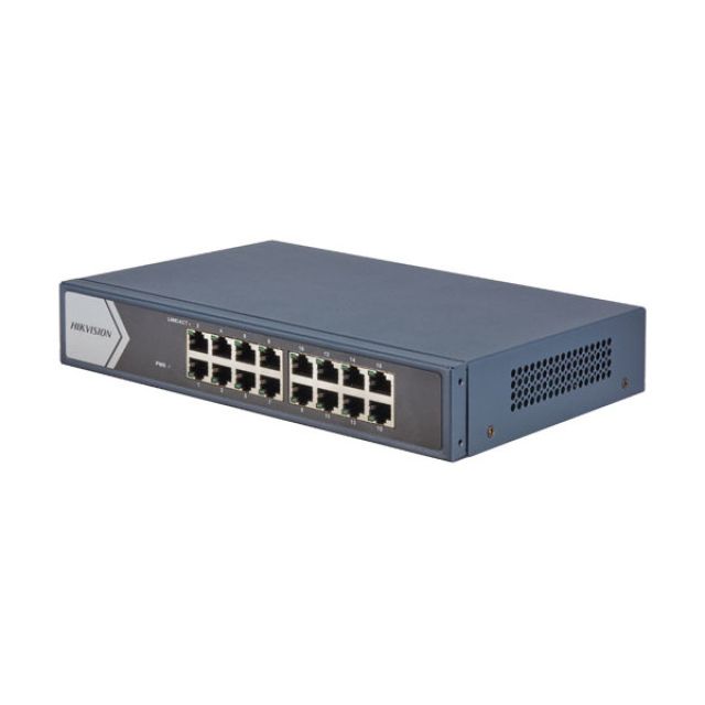 Hikvision DS-3E1516-EI: Έξυπνο managed Gigabit switch 16 θυρών