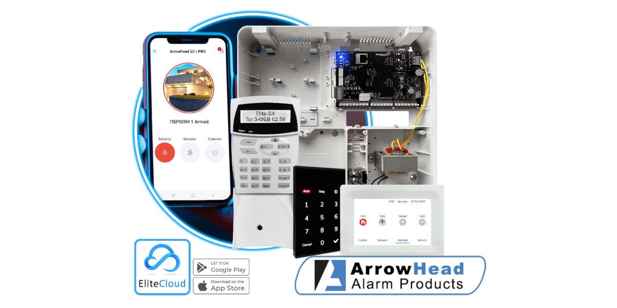 ArrowHead EliteControl EC-i PRO: Πάνελ συναγερμού για οικιακούς & εμπορικούς χώρους με Access Control