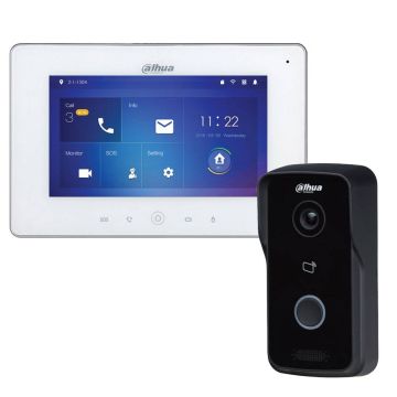 Dahua Wi-Fi color Indoor Monitor & Smart Doorbell