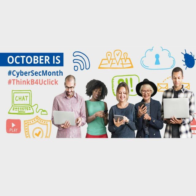 Ο ευρωπαϊκός μήνας κυβερνοασφάλειας 2020 «Think Before U Click» είναι εδώ