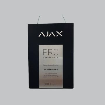 Η B&S ELECTRONICS είναι επίσημος reseller AJAX στην Ελλάδα!