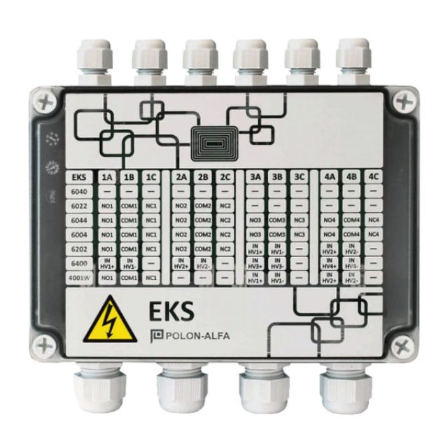 POLON ALFA EKS-6040: Διευθυνσιοδοτούμενη μονάδα εισόδου για έλεγχο αυτόματων συστημάτων ασφαλείας