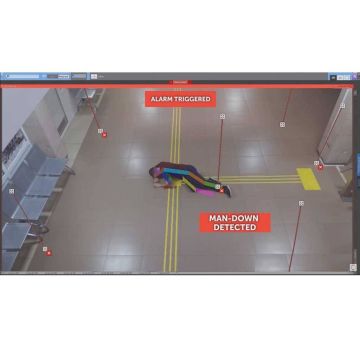 Axxon Next 4: Man Down Detection με Τεχνητή Νοημοσύνη