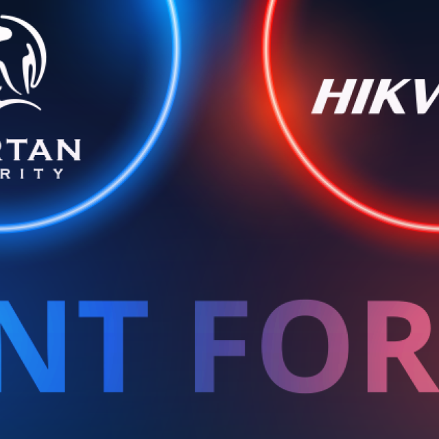 Η Spartan Security συνεργάζεται με τη Hikvision!