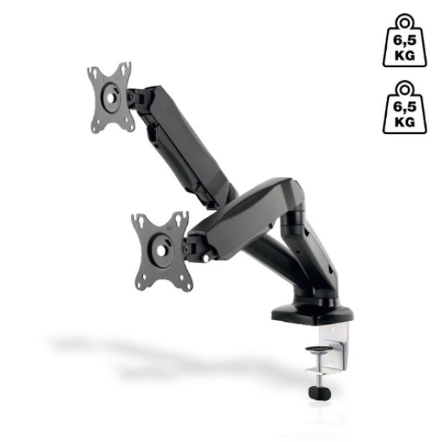 Νέες βάσεις οθόνης JollyLine PRO-1732: Μονή και διπλή 17-32” βάση monitor με ρύθμιση 360°