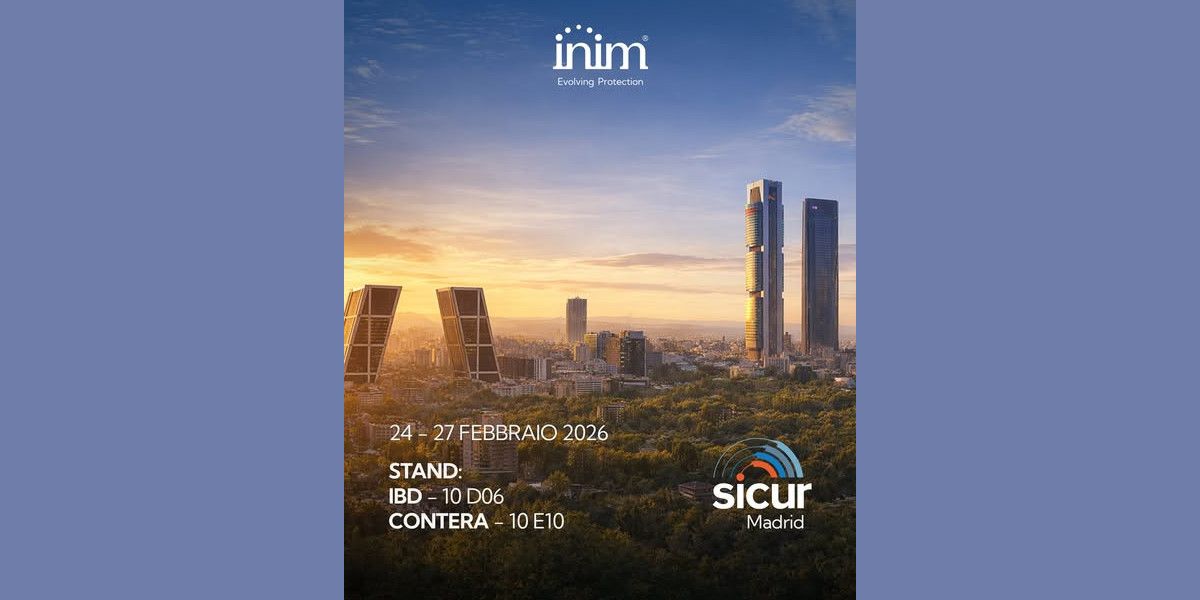 Σημαντική η συμμετοχή της Inim Electronics στη SICUR Madrid 2026