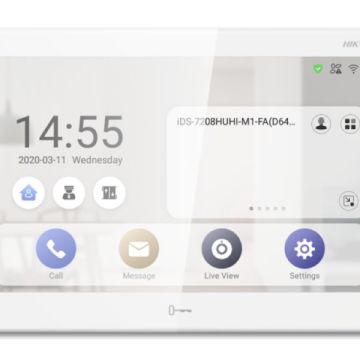 Hikvision DS-KH9510-WTE1: Πολυλειτουργικό monitor εσωτερικού χώρου με IPS οθόνη