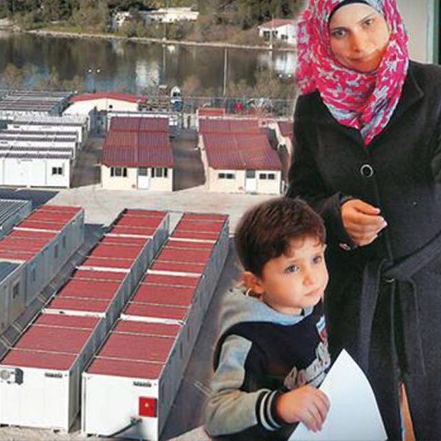 «Ποδαρικό» στο hotspot Χίου