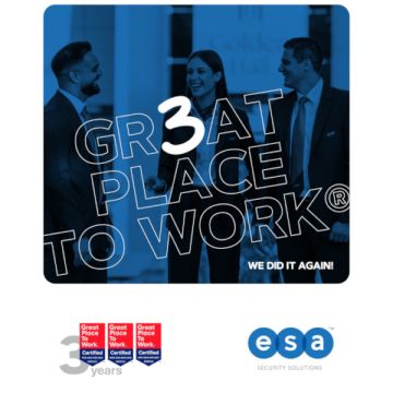 ESA Security Solutions: Πιστοποιήθηκε από τη Great Place To Work για ακόμη μία χρονιά