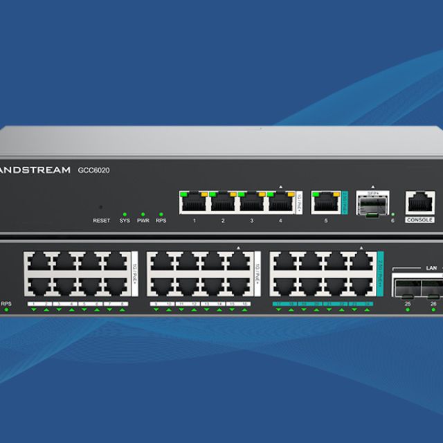 PartnerNET: Αναβαθμίστε το δίκτυο και την επικοινωνία της επιχείρησης σας με την σειρά GCC6020 της Grandstream